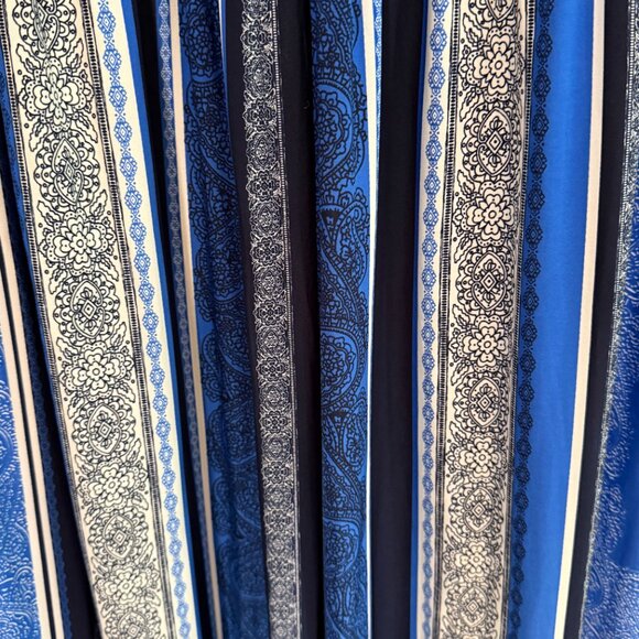 3X INC Long Blue Dress - Picture 5 of 5